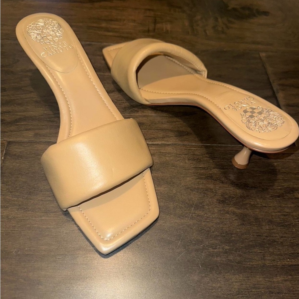 Gianvito Rossi Tan Heeled Sandals